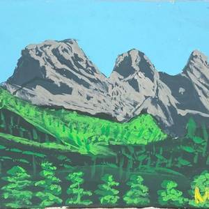 Three sisters mountains