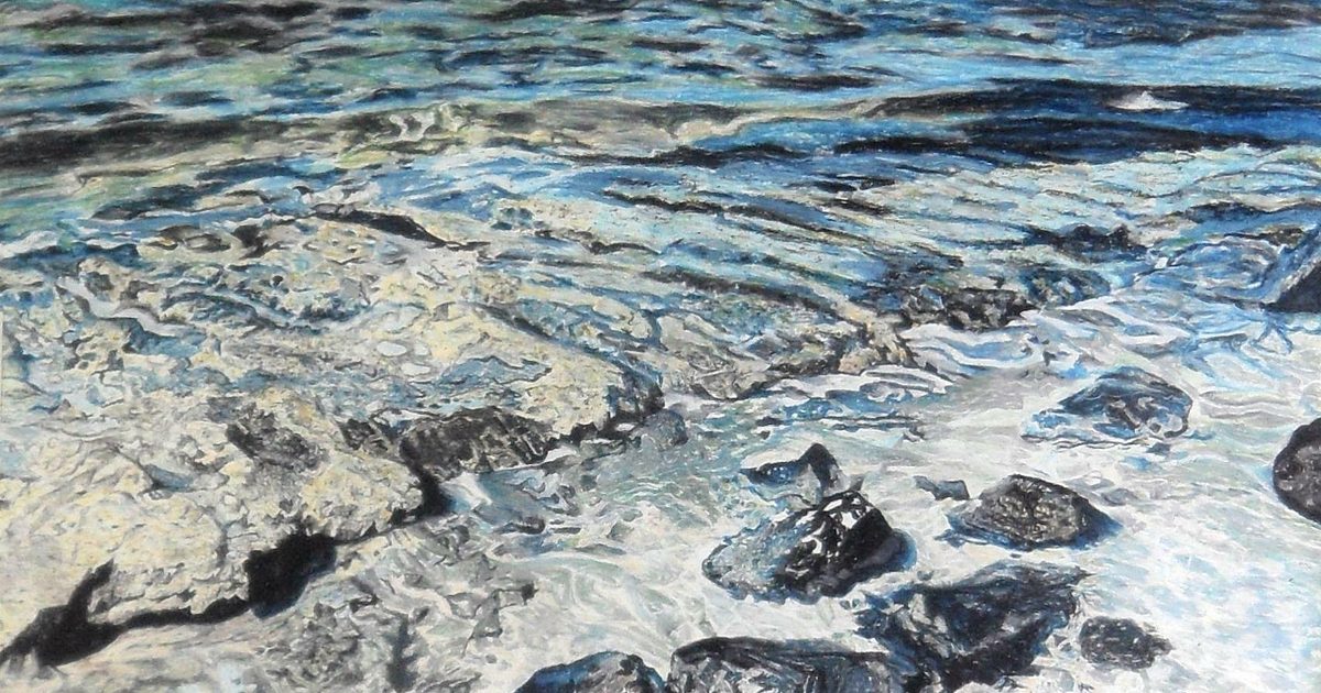 Rock 'n Lulls Drawing, Pastel Arto Galleria