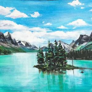 Canmore lake