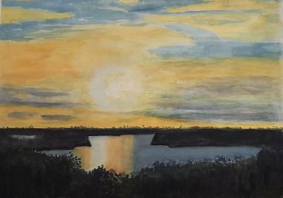 Sunset in Muskoka