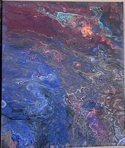 ACRYLIC POURING AND ABSTRACT ART