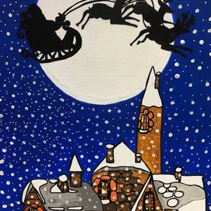 Christmas Collection - Santa Claus is coming to townimg
