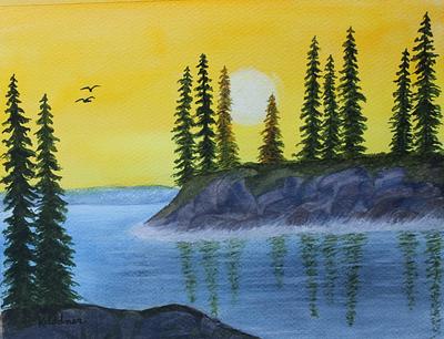Island Sunset
