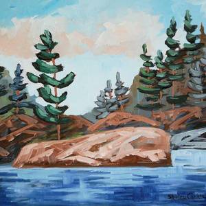1227 Simple Times 2-21 Landscape Painting