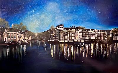 Starry Night in Amsterdam