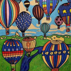 Beautiful Colours of Hot Air Balloons No 2