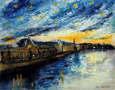 Starry Night over Paris, Musée d'Orsay