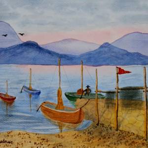 Scottish Loch Fisherman