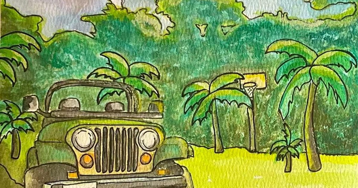 Free Range Painting, Watercolor Arto Galleria