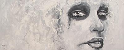 Mascarade, 48x20 pouces