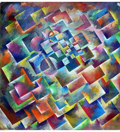 Abstract art work painting 12