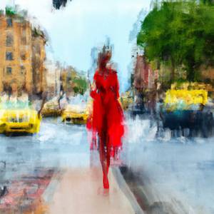 The Woman In The Red Dress 09