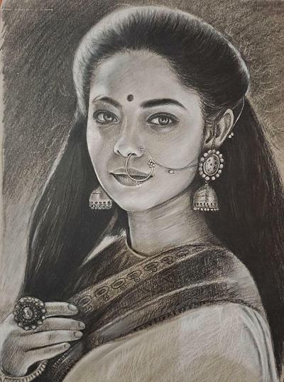 Traditional Indian girl