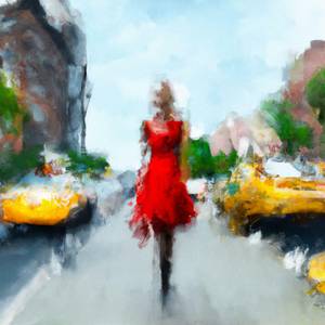 The Woman In The Red Dress 08