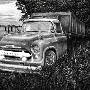 1957 Chevy Fine Art Print