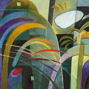 JARDIN SOUS LA PLUIE (GARDEN IN THE RAIN)