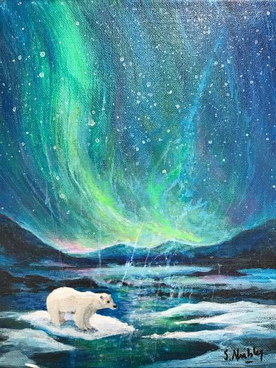 Aurora Borealis, Land of the Polar Bear