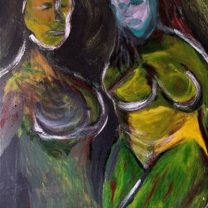 Les deux femmes en vert