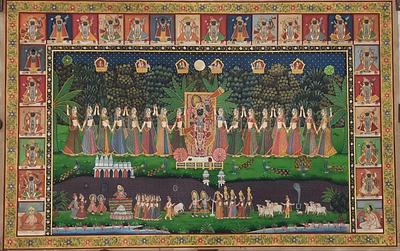Shrinathji Pichwai Handmade Painting