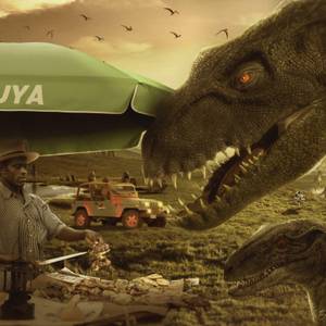 The Suya Man at Jurassic Park