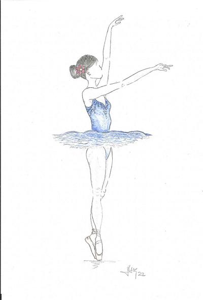 Ballerina blue tutu