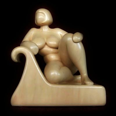Nude Woman Wood Sculpture SCRUMPTIOUS
