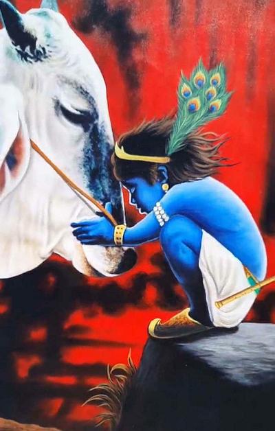 Painting of Krishna
