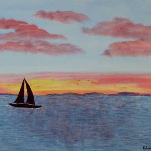 Sailing at Sunset