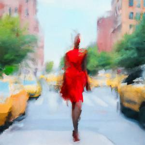 The Woman In The Red Dress 06